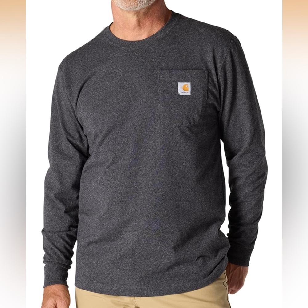 (NWT) Carhartt Men's Dearborn Loose LS T-Shirt